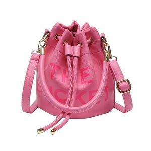 Pink Bucket Bag